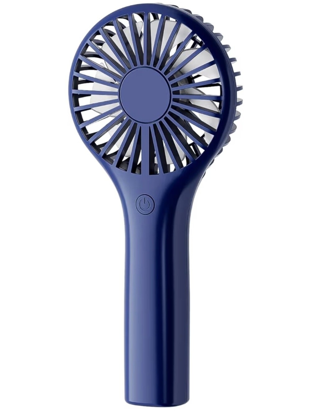 Lollipop Portable Handheld Fan ▪︎ Rechargeable ▪︎ Navy